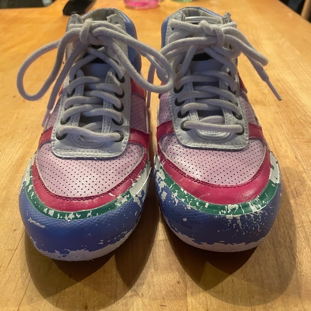 Sperry women’s multi color high top sneaker size 5.5 - Picture 4 of 8